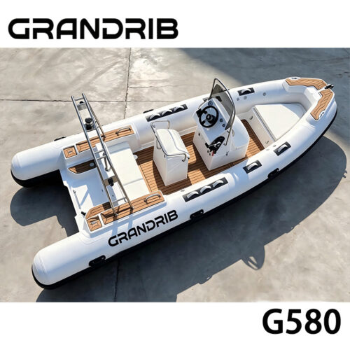 Grandrib G580 Factory Supply Rigid Hull Inflatable Boat And Dinghy for Sale