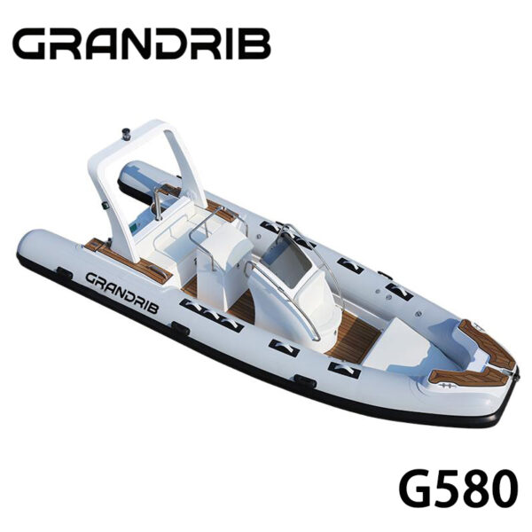 Grandrib G580 Factory Supply Rigid Hull Inflatable Boat And Dinghy for Sale