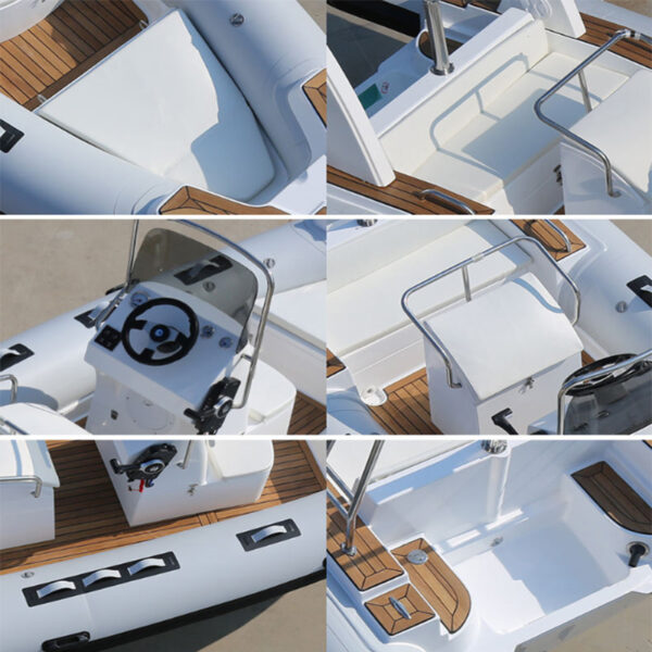 Grandrib G580 Factory Supply Rigid Hull Inflatable Boat And Dinghy for Sale