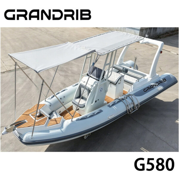 Grandrib G580 Factory Supply Rigid Hull Inflatable Boat And Dinghy for Sale