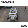 1-3-31 Grandrib G700 23ft Chinese Fiberglass Rigid-Hull Intelligent Inflatable Boat for Fishing & Entertainment