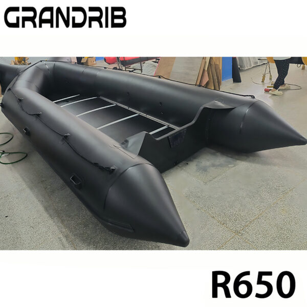 Grandrib R650 16 Persons 6.5m Outboard Motor PVC Material Rigid Inflatable Fishing Boat Sport Enjoysea Boats