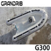 Grandrib G300 9.8ft Fiberglass Hull RIB Hypalon PVC Inflatable Tubes Sport Rigid Rib Fishing Boat