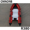 Grandrib R380 Hot Sale Luxury High Speed Fishing Boats Inflatable Hypalon PVC 3.8M Modern Design Outboard Boat
