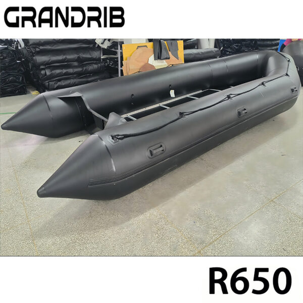 Grandrib R650 16 Persons 6.5m Outboard Motor PVC Material Rigid Inflatable Fishing Boat Sport Enjoysea Boats