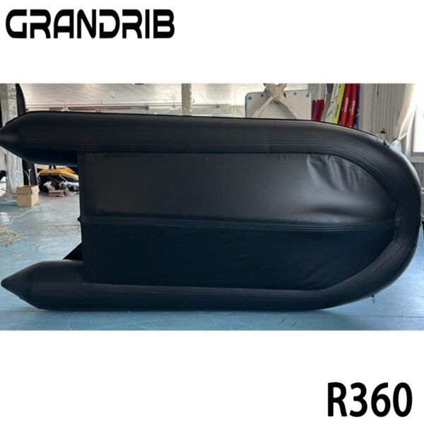 Grandrib R360 Accommodate 6 Persons Foldable Aluminum /Plywood /Air Deck Floor PVC Inflatable Boat