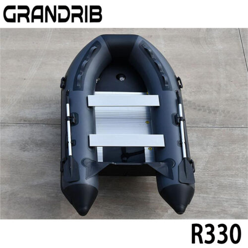 Grandrib R330 11ft Inflatable Dinghy Boat for Adults Includes Paddles Rib Boat for Scuba Diving Kayak Raft Drifting Sports Rowing Boat