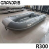 Grandrib R300 Rubber Boat 9.9FT Fishing Pontoon Boats PVC Hypalon Rescue Inflatable Boat Manufacturers