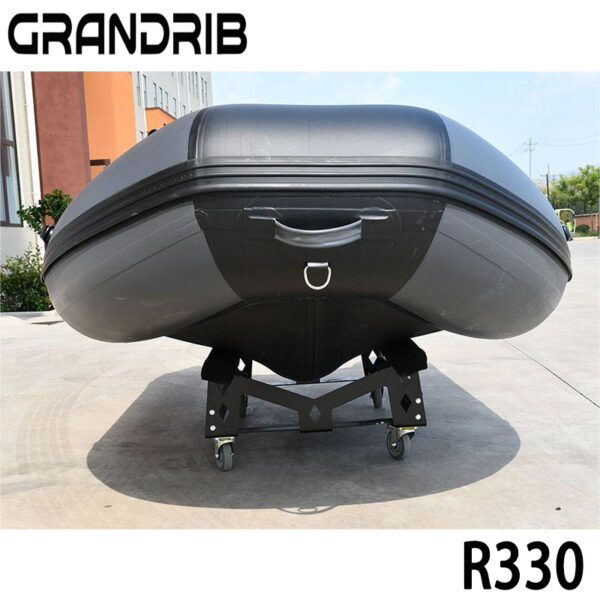 Grandrib R330 11ft Inflatable Dinghy Boat for Adults Includes Paddles Rib Boat for Scuba Diving Kayak Raft Drifting Sports Rowing Boat