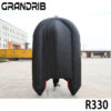 Grandrib R330 11ft Inflatable Dinghy Boat for Adults Includes Paddles Rib Boat for Scuba Diving Kayak Raft Drifting Sports Rowing Boat