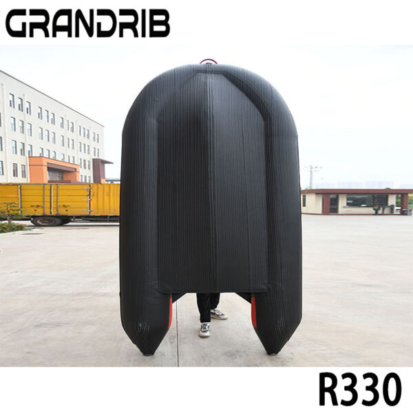 Grandrib R330 11ft Inflatable Dinghy Boat for Adults Includes Paddles Rib Boat for Scuba Diving Kayak Raft Drifting Sports Rowing Boat
