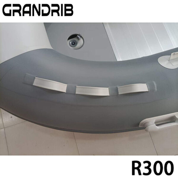 Grandrib R300 Rubber Boat 9.9FT Fishing Pontoon Boats PVC Hypalon Rescue Inflatable Boat Manufacturers